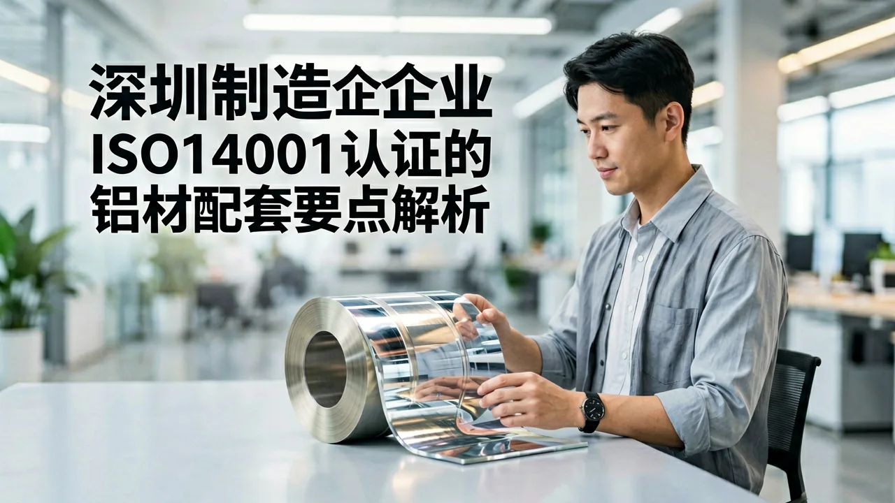 深圳制造企业ISO14001认证的铝材配套要点解析